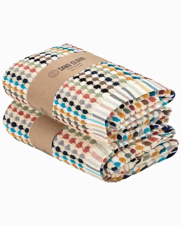 Stripe Polka Dot XL Bath Bundle | Sand Cloud