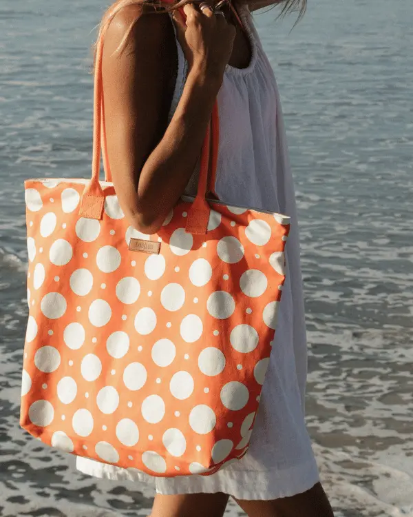 Polka Dot Beach Tote | Sand Cloud - Image 2